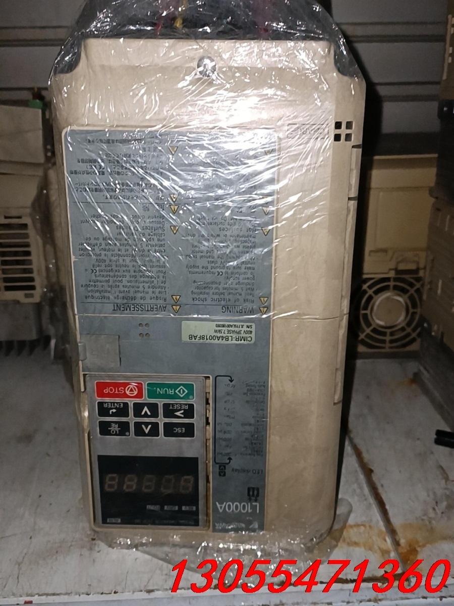 议价安川L1000 7.5KW变频器LB4A0018FAB原装拆