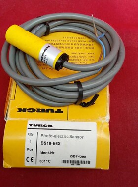 全新原装正品图尔克传感器BS18-E6X工程剩余一个议价