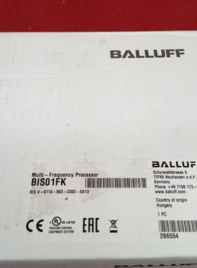 全新原装正品巴鲁夫传感器BIS01FK BIS V-6110议价
