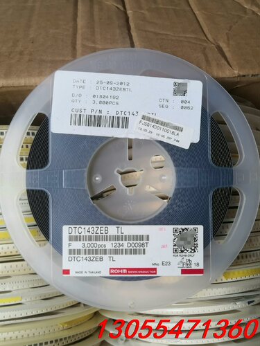议价罗姆三极管 DTC143ZEB TL 贴片晶体管ROHM 封