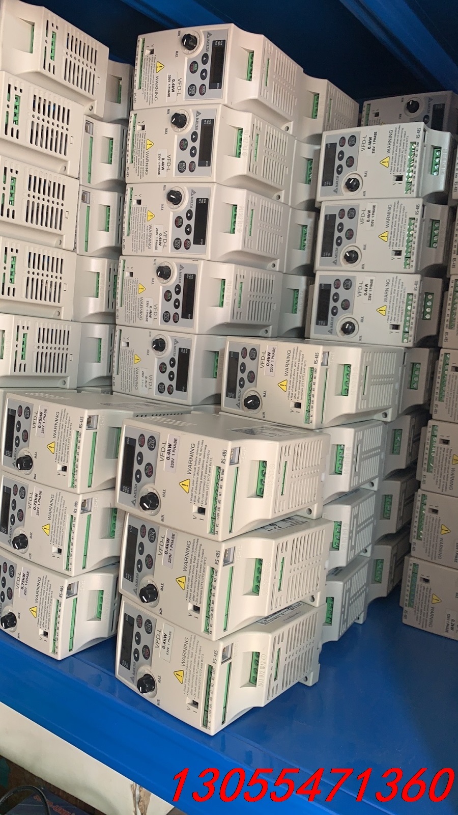 议价台达变频器VFD002L21A,637台，VFD004L21
