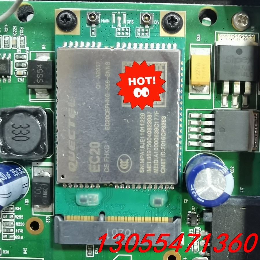 议价移远EC20 CE FHKG 拆机4G通讯模块 全网通双天线