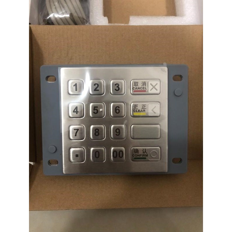 旭子键盘,型号: SE8098B,ATM键盘,全新件,箱票齐议价