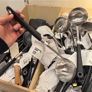 宜家国内代购 免代购费 IKEA 365+ 哈特 汤勺 不锈钢 黑色