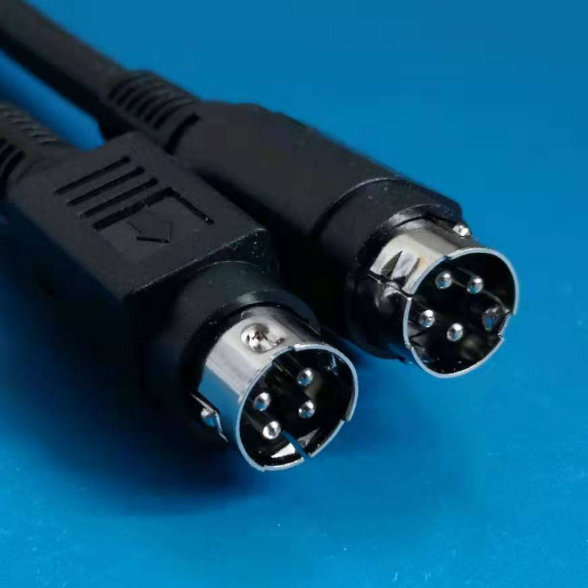 din4芯纯铜线惠威主副音箱连接线r1800tiii漫步者r1600t3 r1700bt