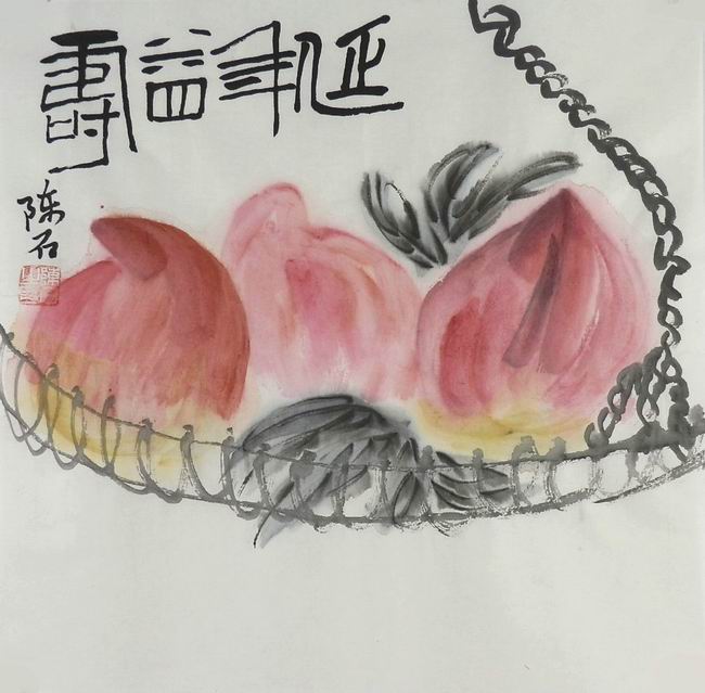 国画花鸟画小品纯手绘字画中式客厅办公室酒店宾馆装饰画陈石GG图片