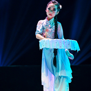 生如夏花 中国舞(独舞)女童舞蹈服装定制表演服装