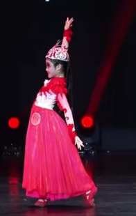 《绽放》小小舞蹈家桃李杯小荷风采舞蹈服饰道具定制