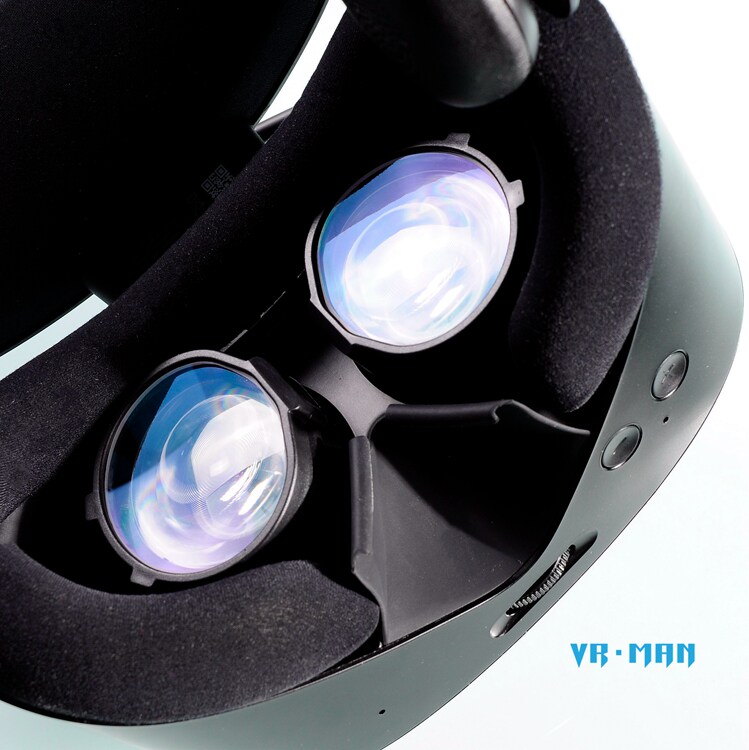 三星MR+玄龙近视镜片订制VR头显注塑镜框不裂非3D打印