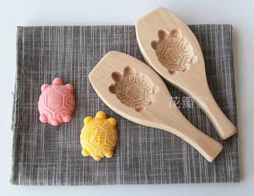 diy台湾红龟冰皮厨房烘培模具