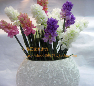 高档仿真风信子韩式假花绢花干花客厅餐桌插花家居装饰花 包邮