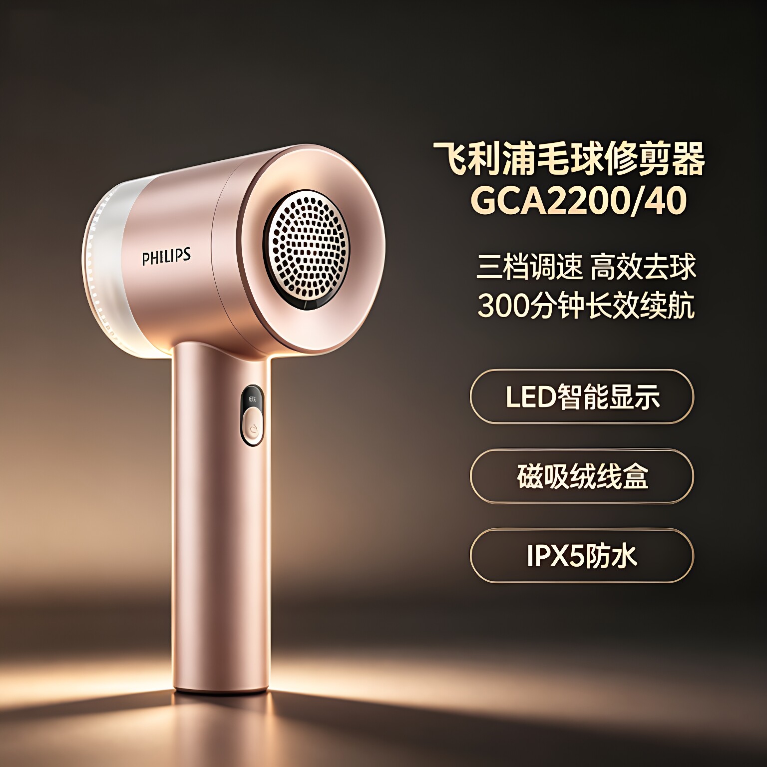 飞利浦毛球修剪器GCA2200 不锈钢刀头 毛衣大衣去毛球 - 实物图