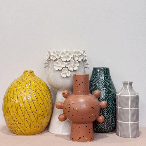 外贸出口 孤品 高温陶瓷花瓶  花盆 摆件 水培 手工手作