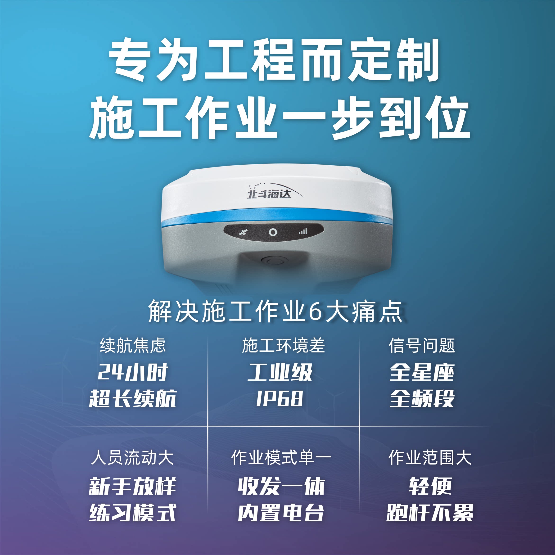 中海达TS1超级基站TS2视觉放样RTK惯导高精度gps北斗定位测绘仪器