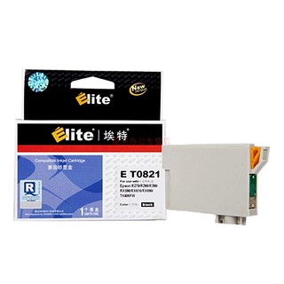 埃特 Elite ET0821 黑色墨合适用爱普生 R270/R290/R390/RX590