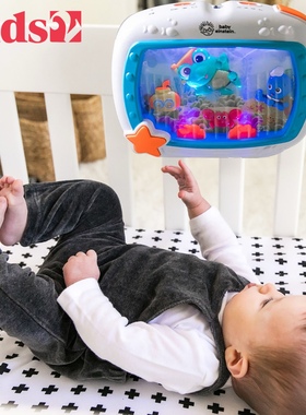 美国Kids2 baby einstein海洋声光安抚瞌睡鱼缸宝宝哄睡婴儿玩具