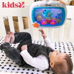 美国Kids2 baby einstein海洋声光安抚瞌睡鱼缸宝宝哄睡婴儿玩具