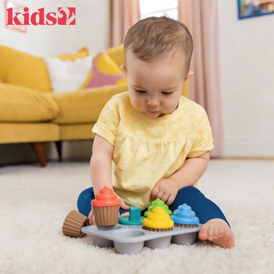 BrightStarts蛋糕形状配对玩具