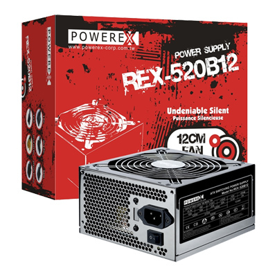 完治屋 双皇冠 《POWEREX》 鑫鸿 REX-520B12 520W 全蛇皮