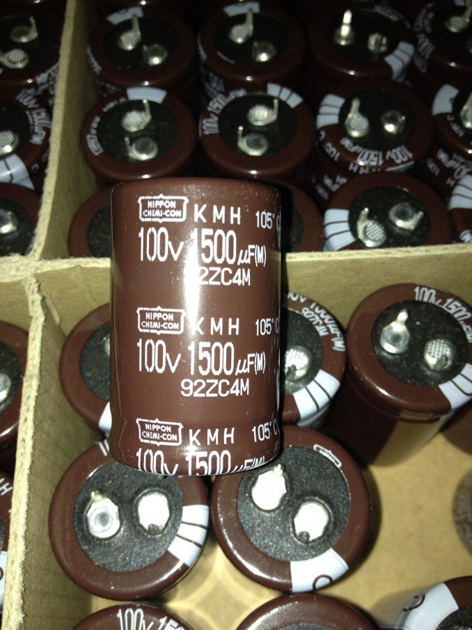 铝电解电容100V1500UF 30X50 全新原装日本黑金刚 多种体积
