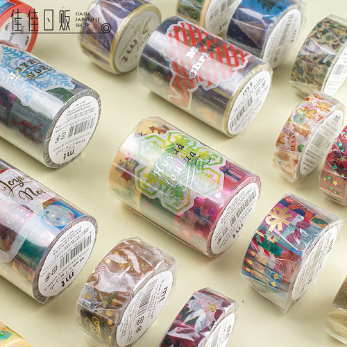 圣诞和纸胶带MT日本进口