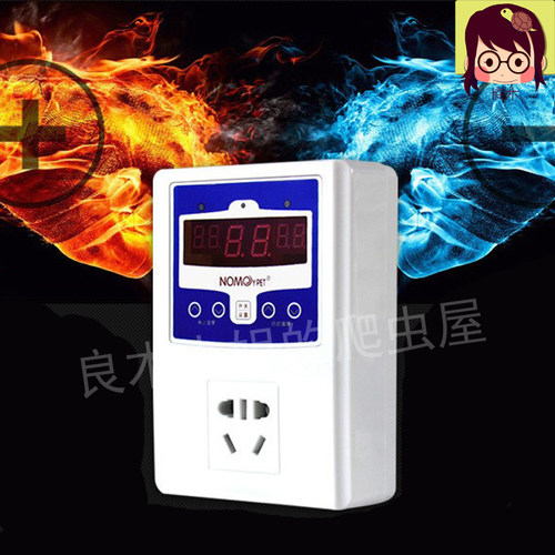 爬虫陆龟蜥蜴爬宠箱定时器区间控制器温控器数显电子微电脑控温器