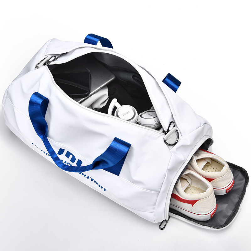 跨境健身包干湿分离瑜伽包运动斜挎包大容量蓝球包男小号旅行包女