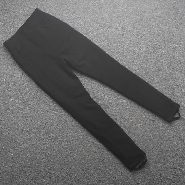 [豫]兰米秋冬新款修身显瘦保暖羽绒铅笔裤女裤小脚白鸭绒18808