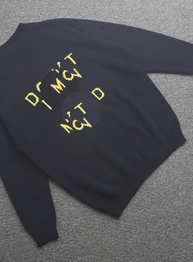 [欧]兰米特卖黑标系列春秋装半高领羊毛中长款毛衣女1ZH4035130