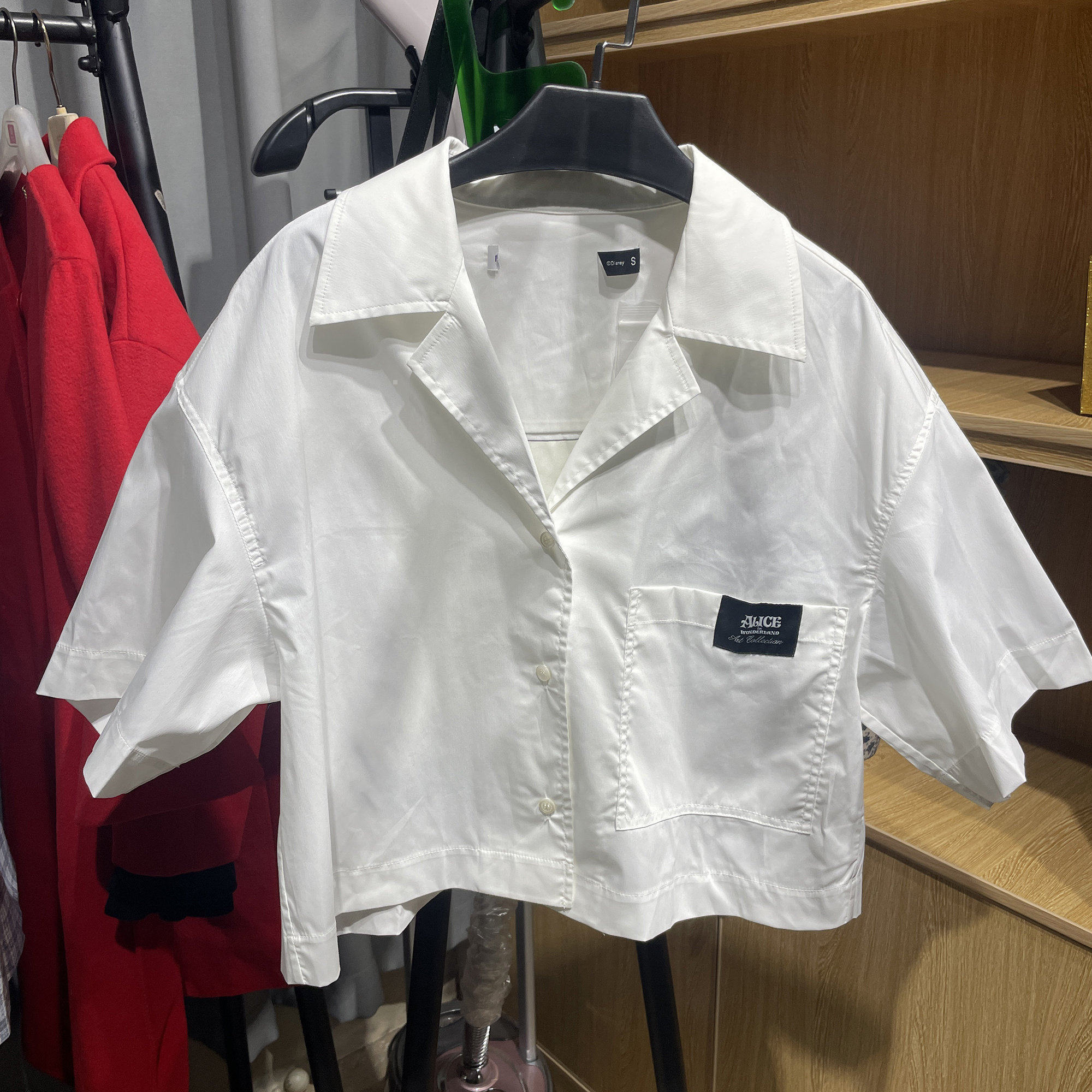 [五]兰米特卖夏季新款女装短袖衬衫短款上衣学院风jk制服小个子