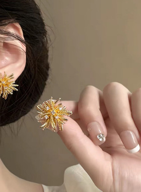源300+现49.9！璀璨烟花耳钉 有些耳环可以不怎么戴但是一定要有
