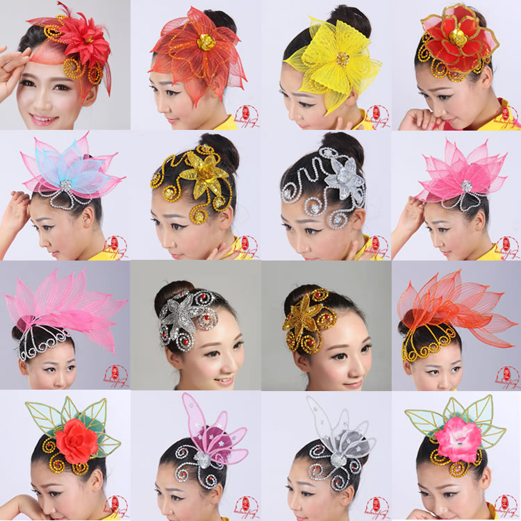 民族古典现代舞蹈表演头饰