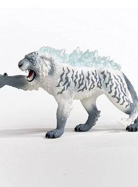 德国Schleich思乐埃兰德大陆冰晶虎70147熔岩虎70148魔幻怪兽玩具