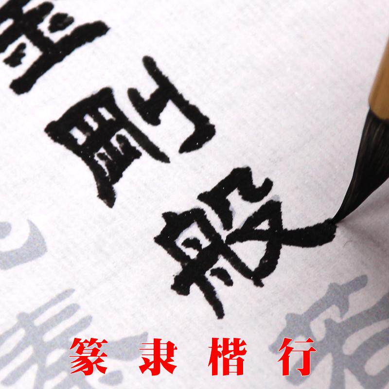 金刚全文静心书法纸毛笔临摹字帖隶书经文小楷描红宣纸小篆抄写本