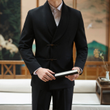 中式婚宴高端礼服时尚设计西服套装婚宴礼服西服939/P240，男装西服，电商A428
