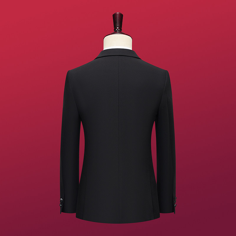 婚宴高端礼服双扣西服套装枪驳领套装司仪西服GD012/P280,男装西服套装,电商A428
