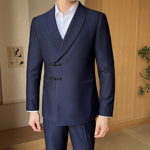 风 男士纽扣结 礼服套装 晚宴套装两件套 A918/P250图片