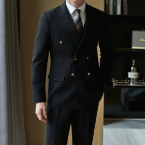 双排扣高端礼服  时尚设计西服套装 婚宴男士礼服西服  925/P300图片