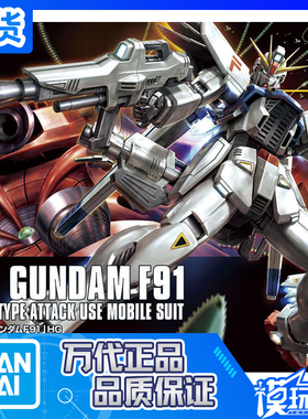现货 正品 万代 HG HGUC 167 1/144 F91 白色 F91 高达 敢达