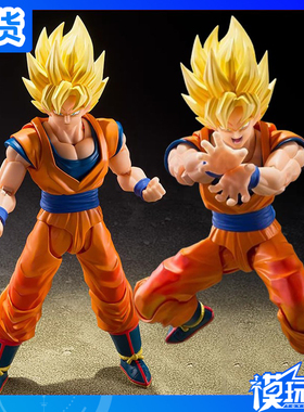 现货 万代 SHF 超级赛亚人孙悟空 决战的开幕 手办 成品模型