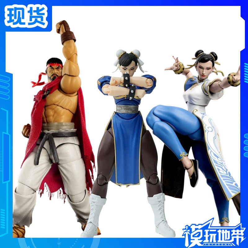 现货 52TOYS 闪电奇舞 街头霸王6 春丽 Outfit2 隆 手办模型