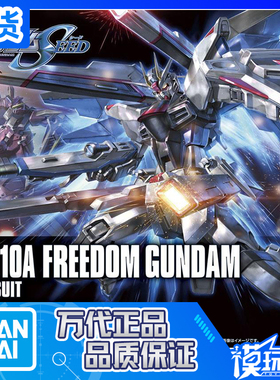 现货 万代 HG 192 1/144 ZGMF-X10A Freedom 新生自由高达 拼装