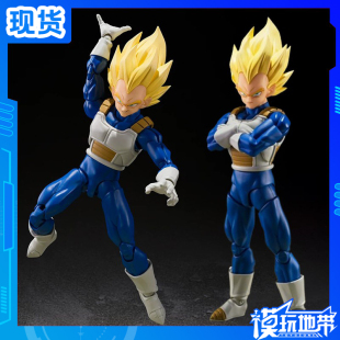 现货 万代 SHF 超赛亚人贝吉塔 危险的骄傲 3.0素体 手办模型