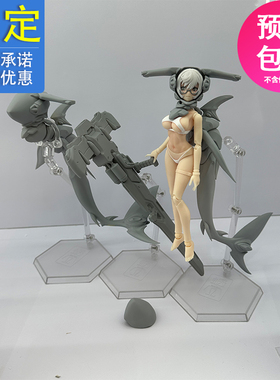 先行预定 蜗之壳 1/12 潜装少女 都珐Dufa 锤头鲨 手办 231004068