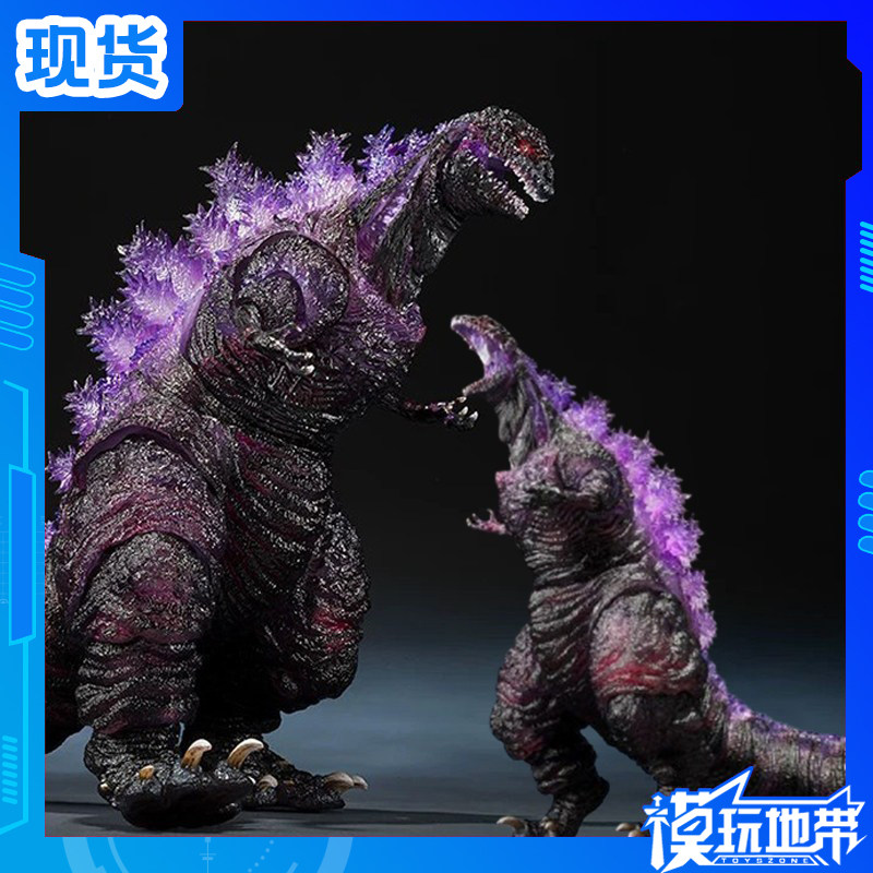 现货 万代 SHM 哥斯拉2016 第4形态觉醒 Movie Graphic Plus 模型 - 实物图