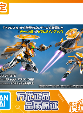 预定 万代 HG 1/100 VF-31E 齐格弗里德 查克 马斯坦机 251119075