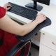 电脑手托架手臂支架鼠标垫护腕托垫椅子扶手托板 包邮 桌椅两用