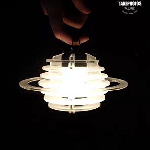 星球-Ledlenser雷神ML4 户外露营灯 不止山丘手工定制灯罩