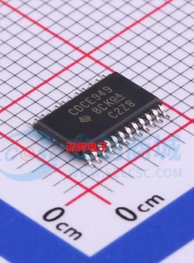 CDCE949PWR PW 全新时钟合成器IC芯片 TSSOP-24 可直拍