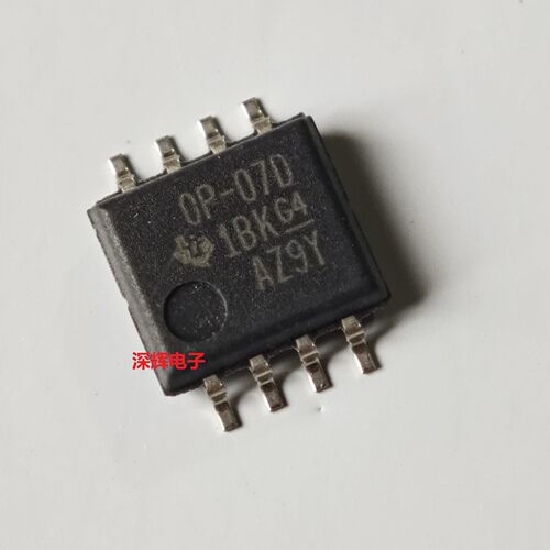 OP-07DPSR OP-07D DPS全新运算放大器IC芯片SOP-8宽5.2MM 可直拍